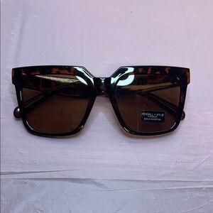 Kendall & Kylie Brown Oversized Sunglasses